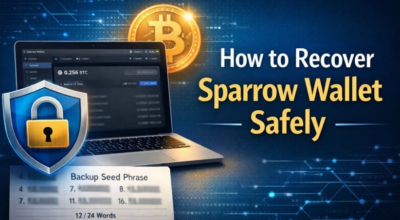 recover Sparrow Wallet,